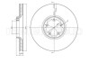 Гальмівний диск перед. Transit V-184 (RWD) (294X24,4) 800-702