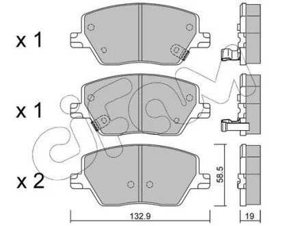 Автозапчасть CIFAM 82211030
