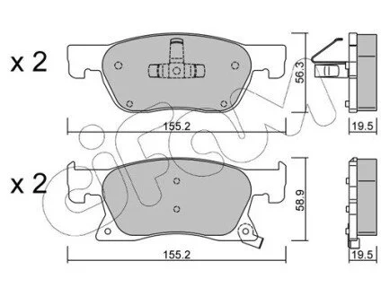 Автозапчастина CIFAM 82211140 (фото 1)