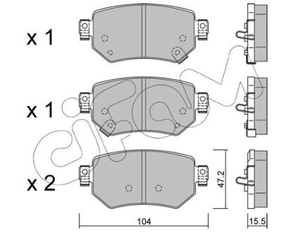 Автозапчасть CIFAM 82211590