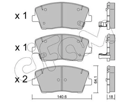 Автозапчастина CIFAM 82211680