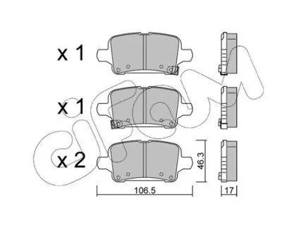 Автозапчастина CIFAM 82211800