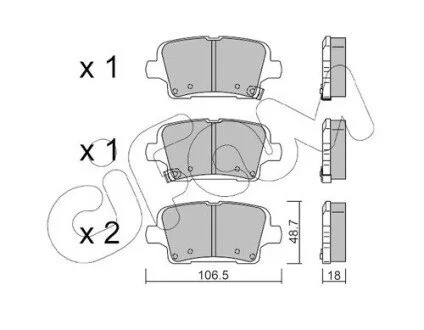 Автозапчастина CIFAM 82211810
