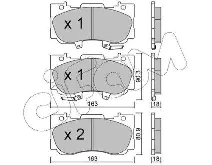 Автозапчастина CIFAM 82211830