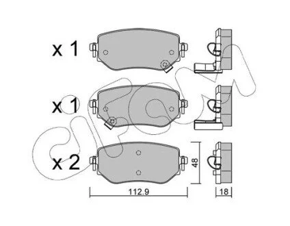Автозапчасть CIFAM 82211920