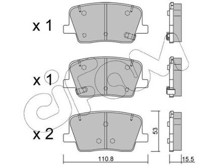 Автозапчастина CIFAM 82212320