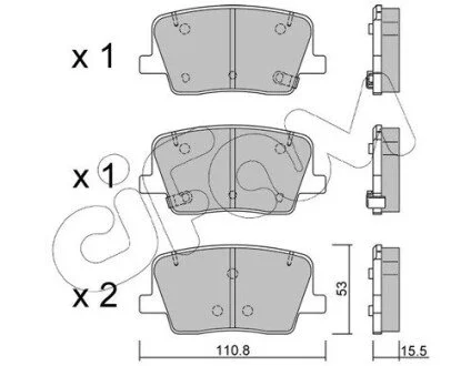 Автозапчастина CIFAM 82212320