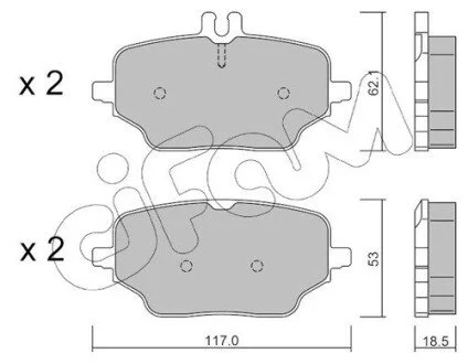 Автозапчастина CIFAM 82212730