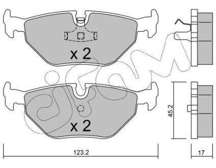 Автозапчасть CIFAM 8221800