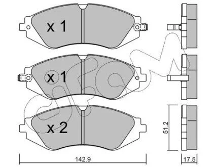 Автозапчасть CIFAM 8222940