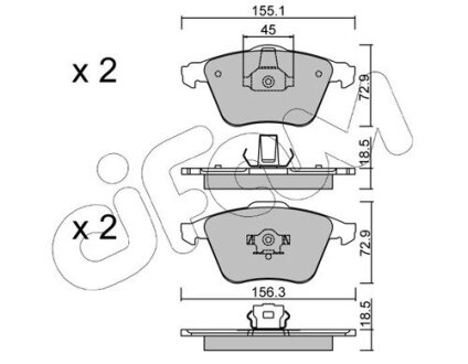 Автозапчасть CIFAM 8225493