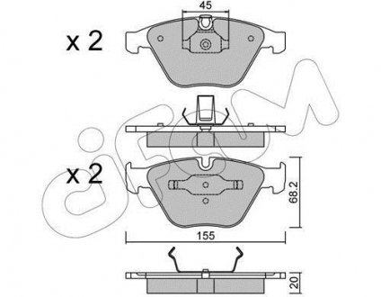 Автозапчасть CIFAM 8225584