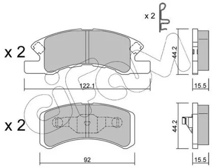 Автозапчасть CIFAM 8226050