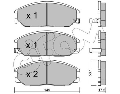 Автозапчасть CIFAM 8226320