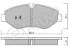 CIFAM DB Тормозные колодки передн.Sprinter 06-, Vito 03-,VW Crafter 822-671-0