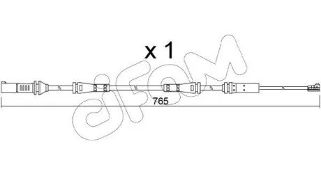 Датчик ABS пер. BMW 3 (G20,G21,G28,G80,G81) 18- CIFAM SU372