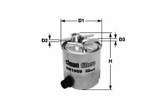 Автозапчасть CLEAN FILTERS DN2721
