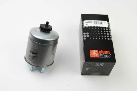 Фильтр топливный Kangoo 1.5dCi 2.08- (+датч.воды верхн.) CLEAN FILTERS DN2725