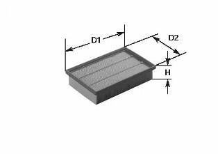 Фільтр повітряний CLEAN FILTERS MA1127