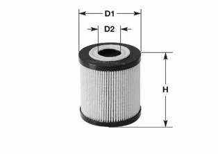 Фільтр олії Vectra C/Astra H 1.9 CDTI 04- CLEAN FILTERS ML1728