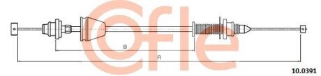 Трос COFLE 100391 (фото 1)