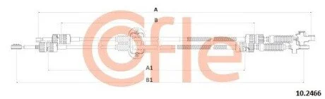 Кабель важеля зміни швидкості L+P COFLE 102466