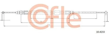 Автозапчасть COFLE 104233