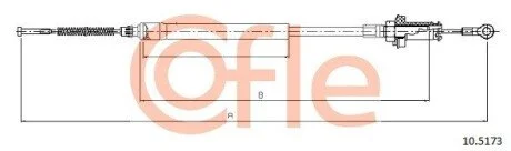 Автозапчастина COFLE 105173