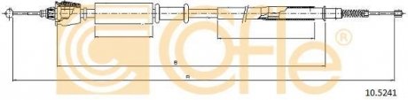 Трос ручного гальма COFLE 105241