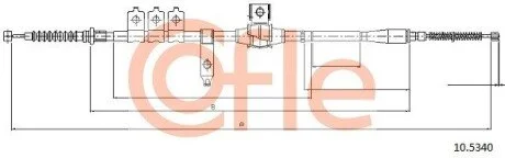 Автозапчасть COFLE 105340