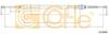 Трос ручного гальма COFLE 10.6044 (фото 1)