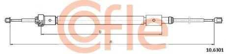 Трос COFLE 10.6301