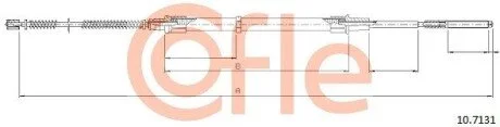 Трос ручного гальма COFLE 107131