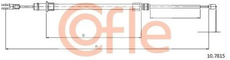 Автозапчасть COFLE 107815
