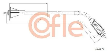 Автозапчасть COFLE 108072