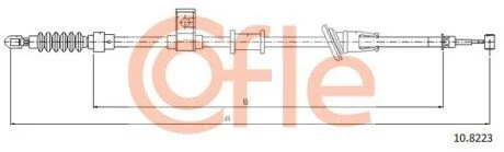 Трос ручника COFLE 108223 (фото 1)