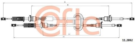 Автозапчасть COFLE 112892