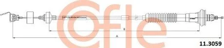 Трос сцепления COFLE 113059