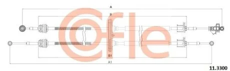 Автозапчасть COFLE 113300