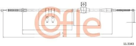 Автозапчасть COFLE 115343