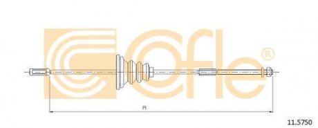 Автозапчастина COFLE 115750 (фото 1)
