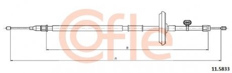 Автозапчастина COFLE 115833