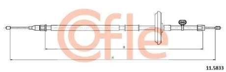 Автозапчастина COFLE 115833