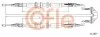 Трос ручнiка Opel Astra/Zafira (барабани) зад. 98- COFLE 11.5857 (фото 1)