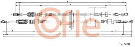 Автозапчасть COFLE 127250