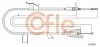 Трос ручного тормоза зад. X-TRAIL T30 03-08. (1736/1598) 17.0336
