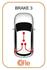 Трос ручного тормоза Mazda 6 1.8-2.3 02-07 COFLE 17.0587 (фото 2)