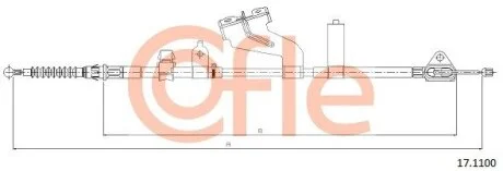 Автозапчасть COFLE 171100