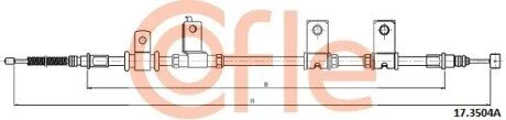 Трос COFLE 173504A (фото 1)