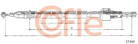 Автозапчасть COFLE 17610